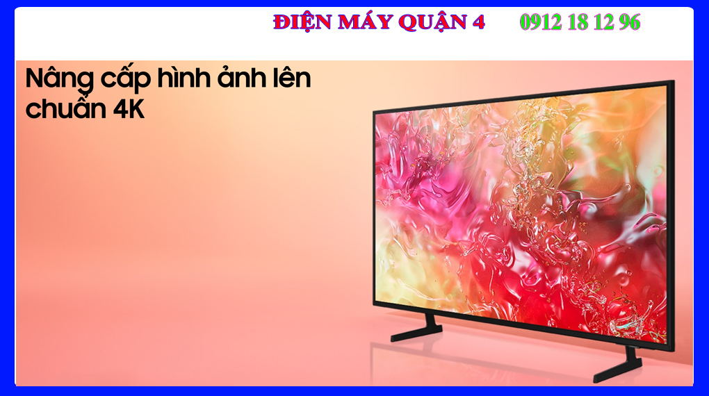 Samsung 65DU7700 Smart Tivi 4K 65 Inch display