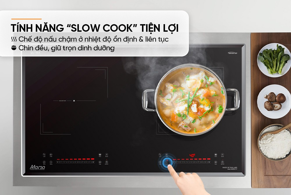 Bếp đôi điện từ Sunhouse Mama MMB82272-T