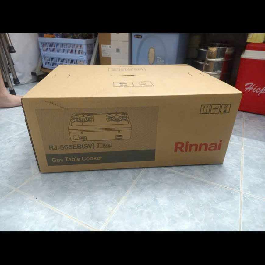 BẾP GAS ĐỂ BÀN RINNAI NHẬP NHẬT RJ-565EB(SV)