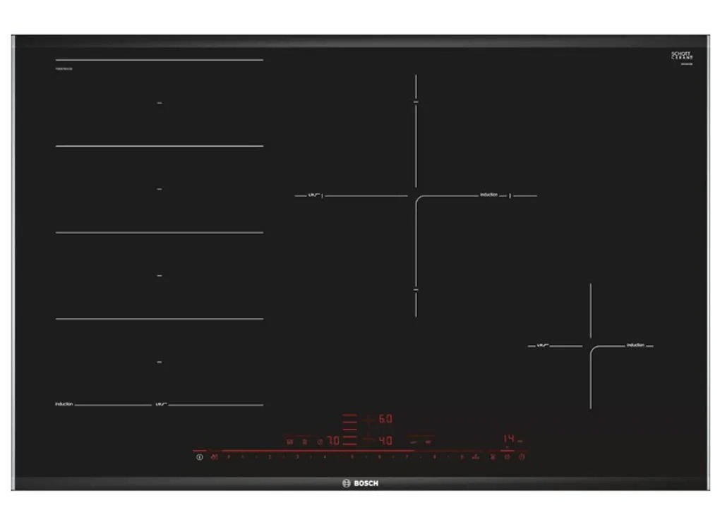 Bếp Từ 4 Vùng Nấu Lắp Âm Bosch PXE875DC1E