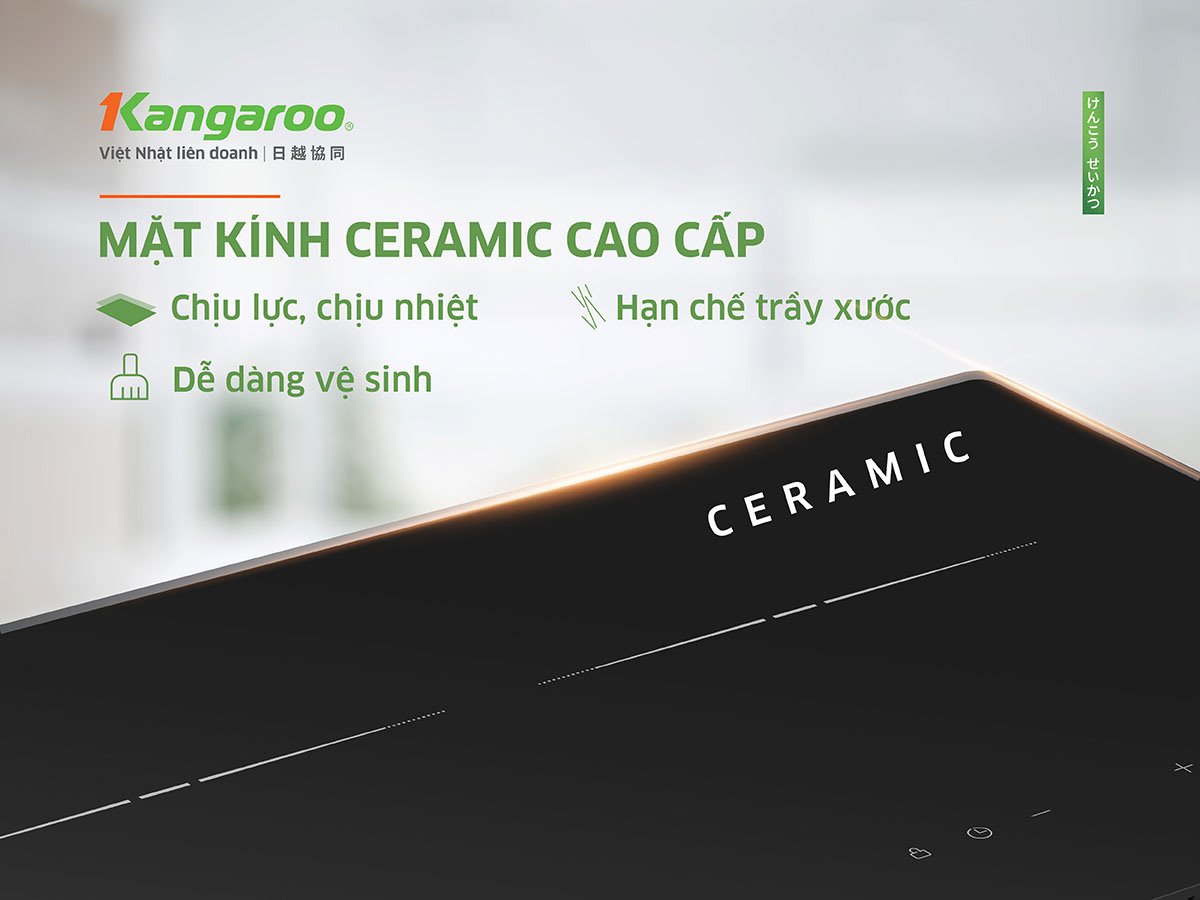 Bếp từ đôi lắp âm Kangaroo KGIC44D1C