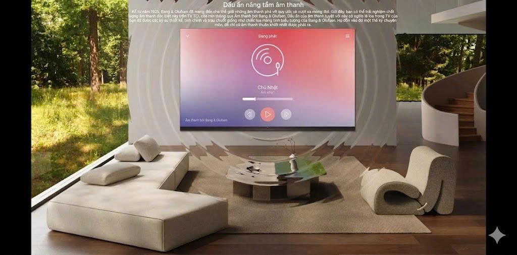 Âm thanh Bang & Olufsen đẳng cấp rạp phim tại gia