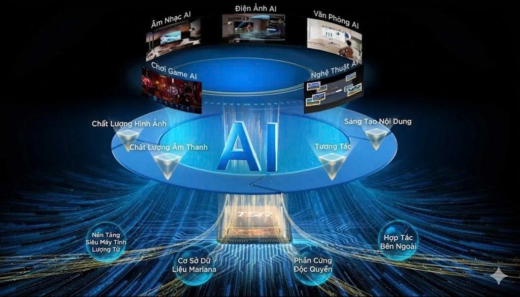 AI thông minh nâng cấp trải nghiệm giải trí