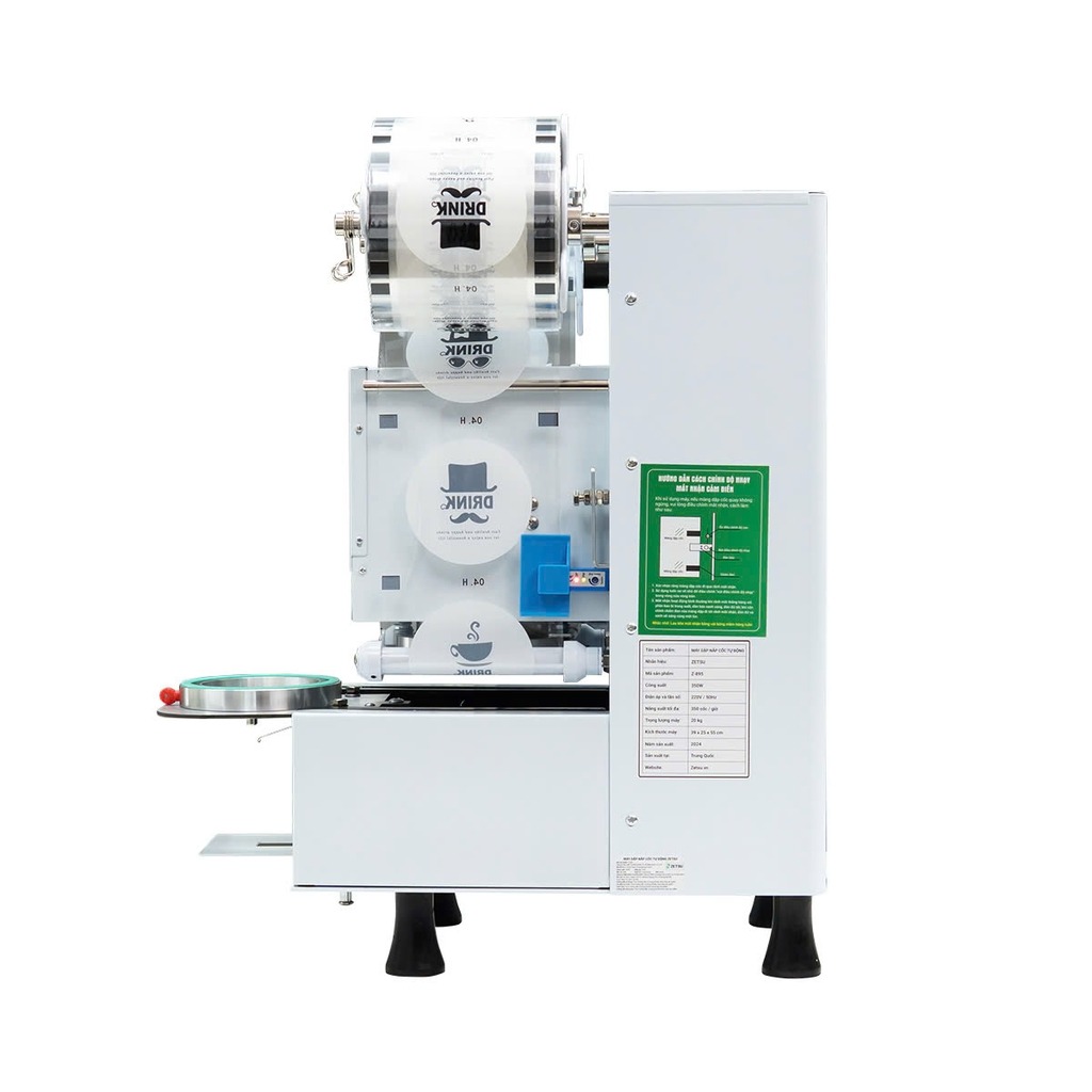 Máy dập nắp cốc tự động Zetsu ZT-895