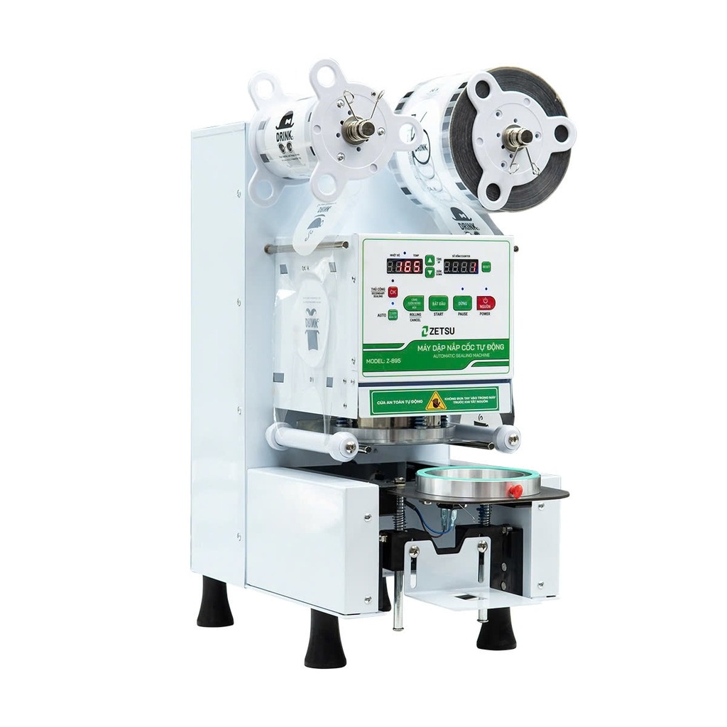 Máy dập nắp cốc tự động Zetsu ZT-895