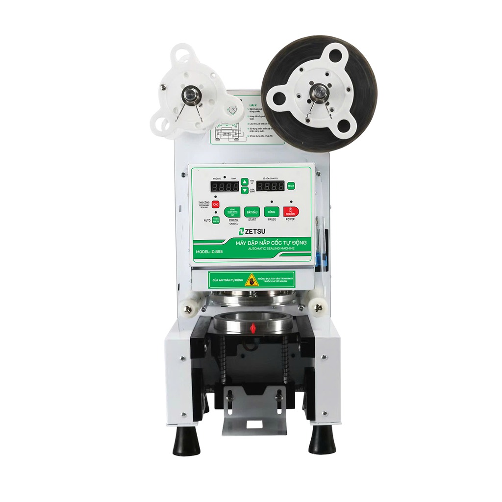Máy dập nắp cốc tự động Zetsu ZT-895