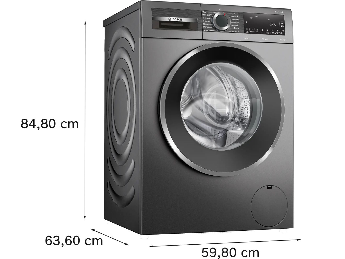 Máy giặt cửa trước Bosch 10kg WGG25401SG Series 6