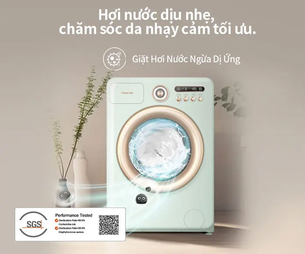 Máy giặt sấy Hisense Inverter WD105R5 (giặt 10.5kg, sấy 7kg)