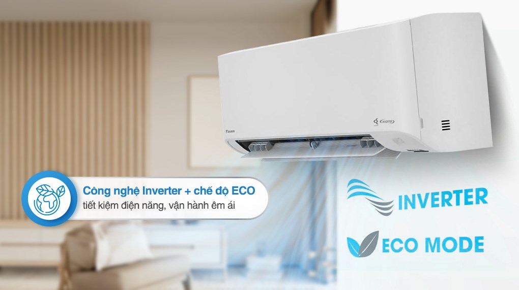 Máy lạnh Daikin Inverter 1 HP FTKM25AVMV