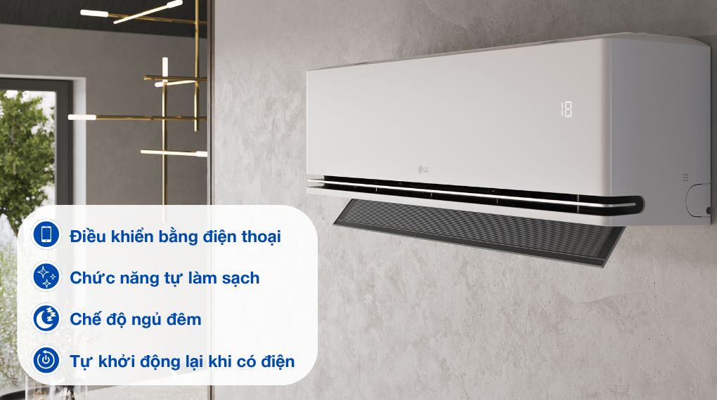 Máy lạnh LG Inverter 2 HP IDC18M2