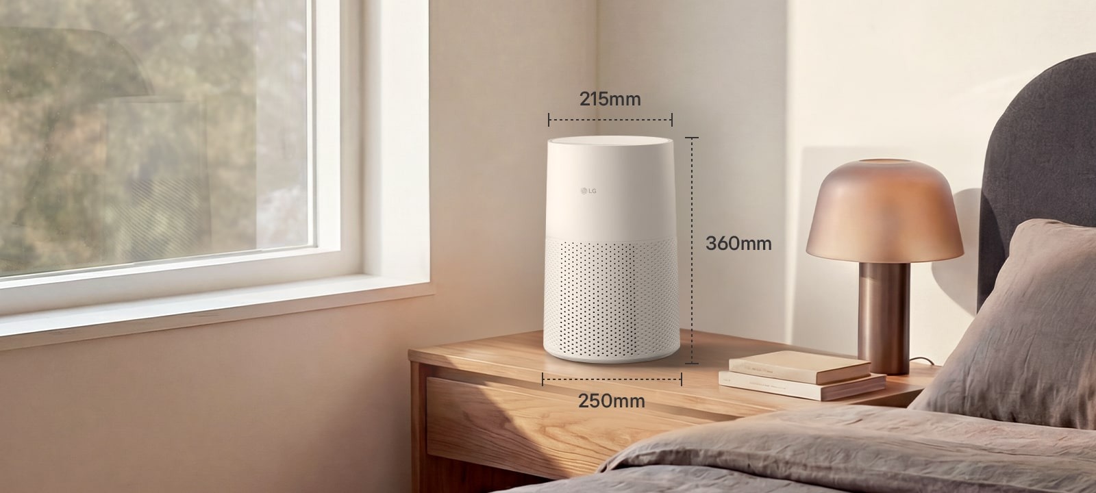 Máy lọc không khí LG AeroMini 360 AS30GGW1A