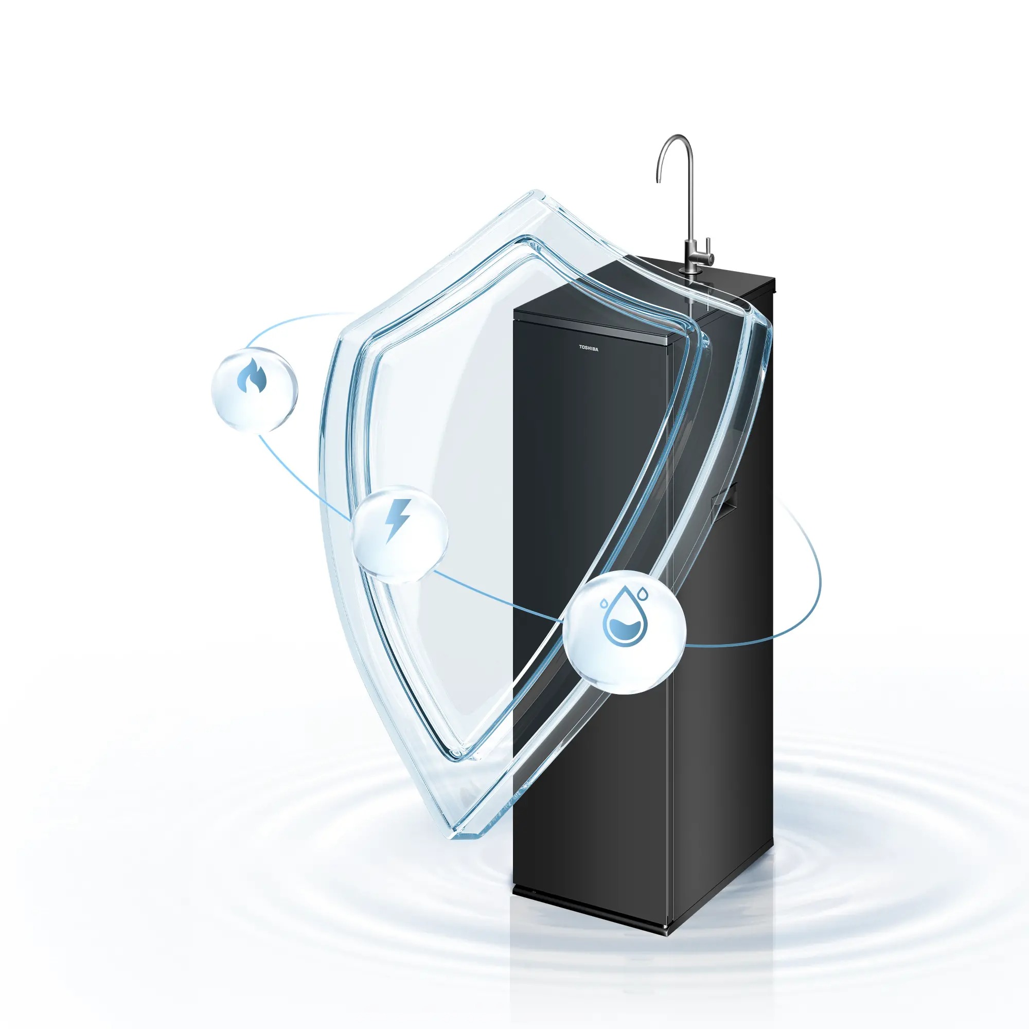 Máy lọc nước RO Hydrogen Toshiba TWP-NA1SVN(K)