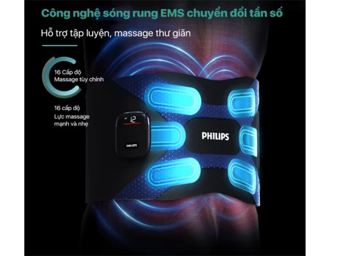 Máy massage vùng lưng Philips PPM4331