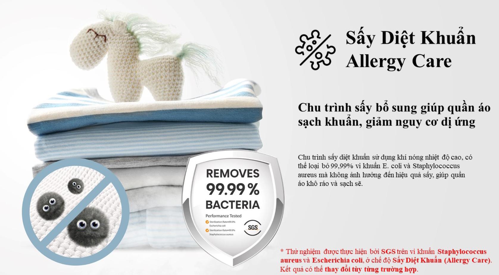 Máy sấy quần áo bơm nhiệt Hisense 8kg DH80N1T