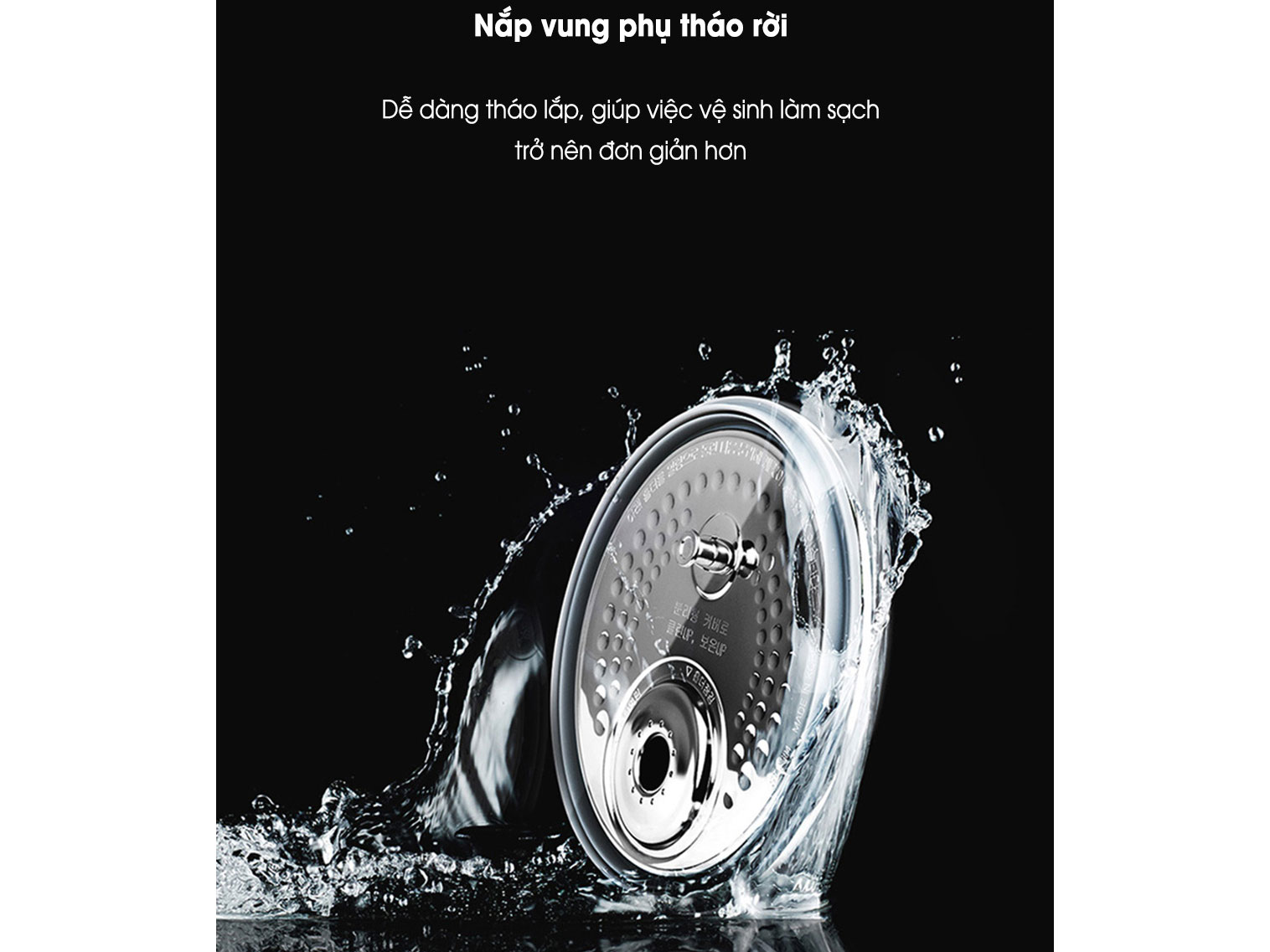 Nồi cơm điện cao tần áp suất Cuckoo CRP-CHAS109FW - 1.8 lít