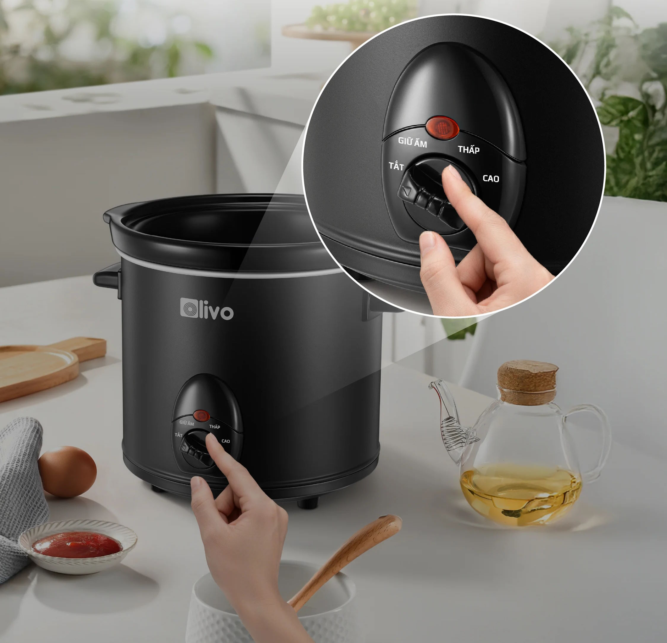 Nồi nấu chậm Olivo SC25