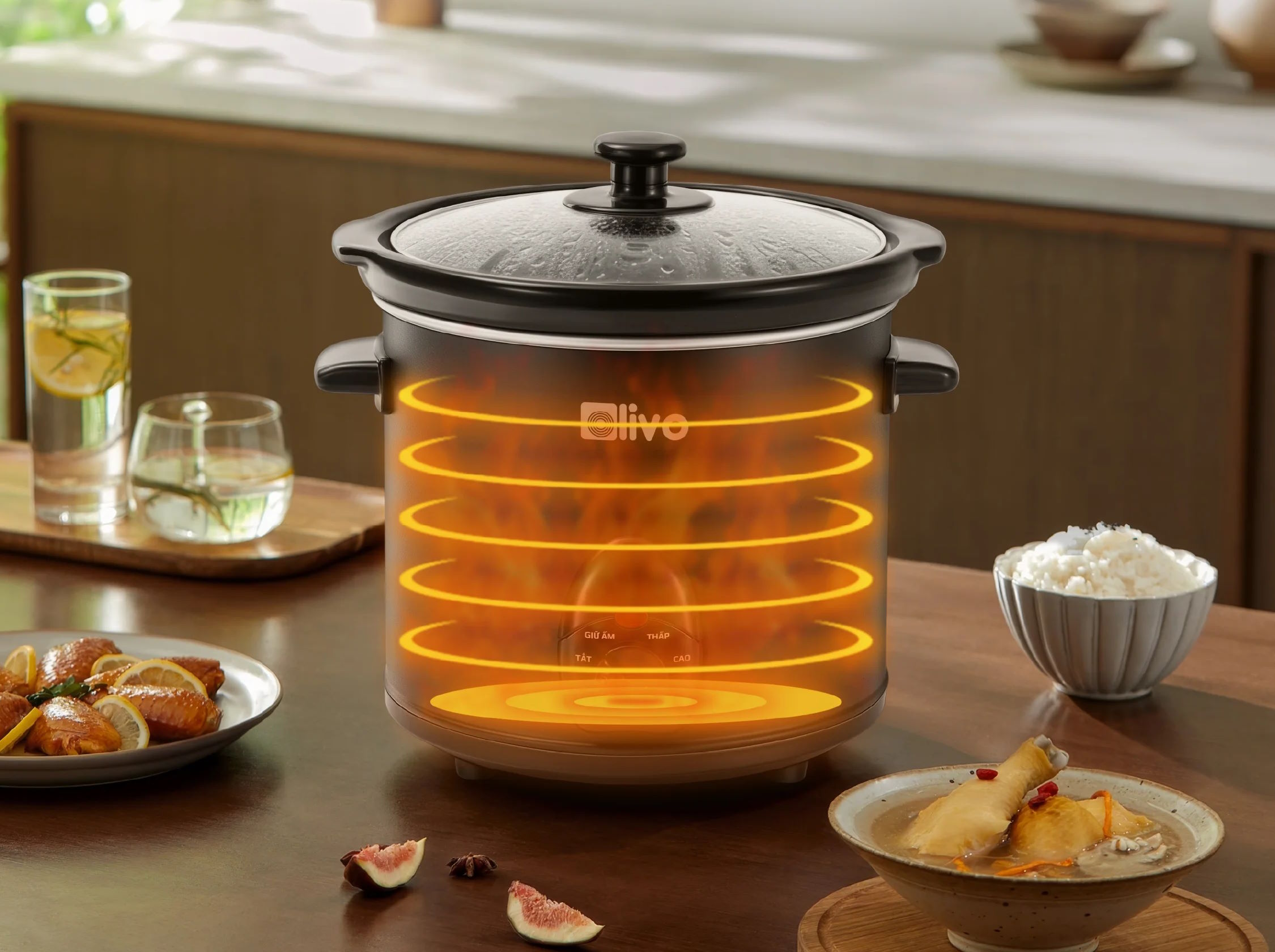Nồi nấu chậm Olivo SC30