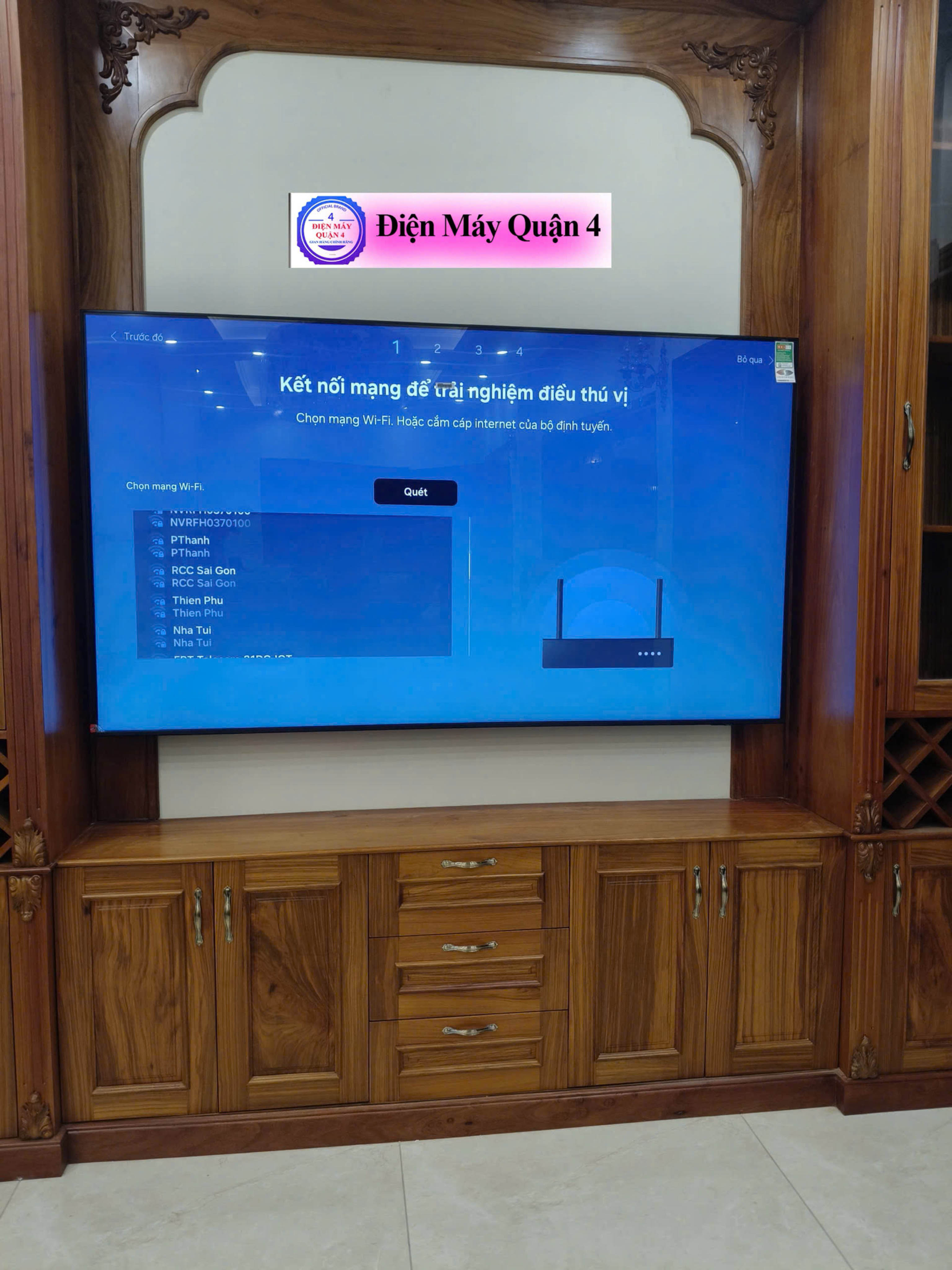 Smart Tivi Neo QLED Samsung 4K 85 inch QA85QN70F