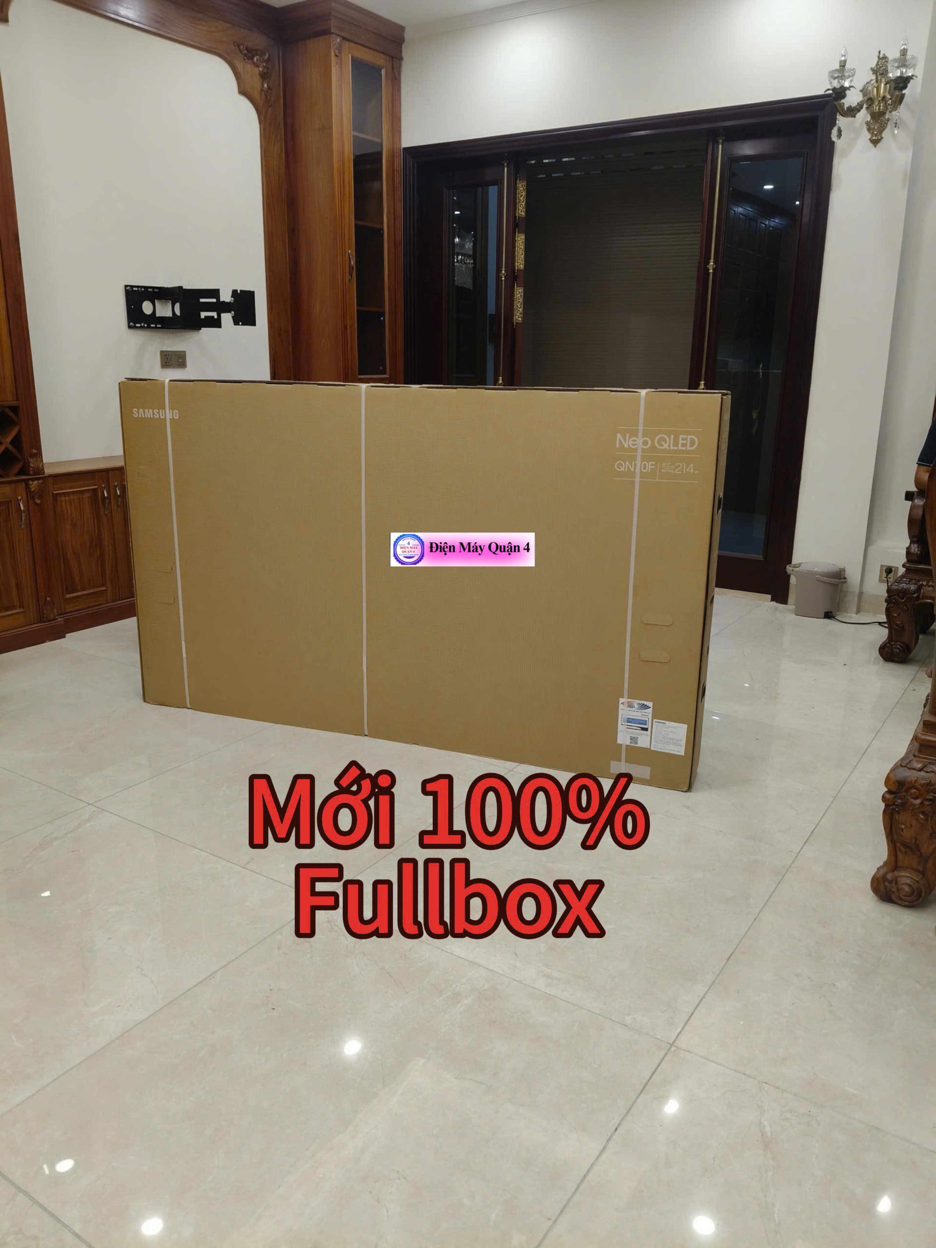 Smart Tivi Neo QLED Samsung 4K 85 inch QA85QN70F