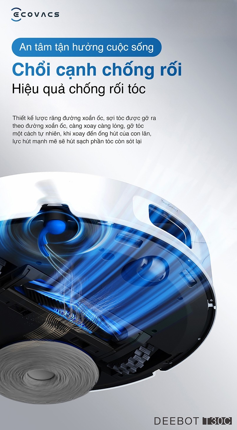 Robot hút bụi lau nhà Ecovacs Deebot T30C 2026