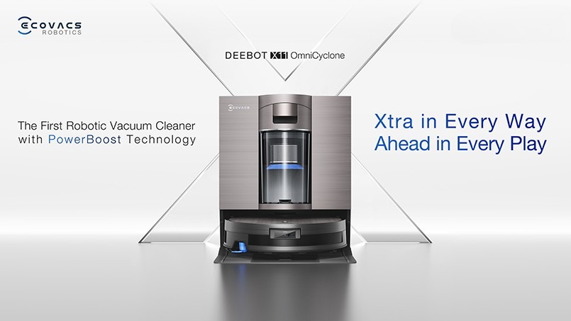 Robot hút bụi lau nhà Ecovacs DEEBOT X11 OmniCyclone