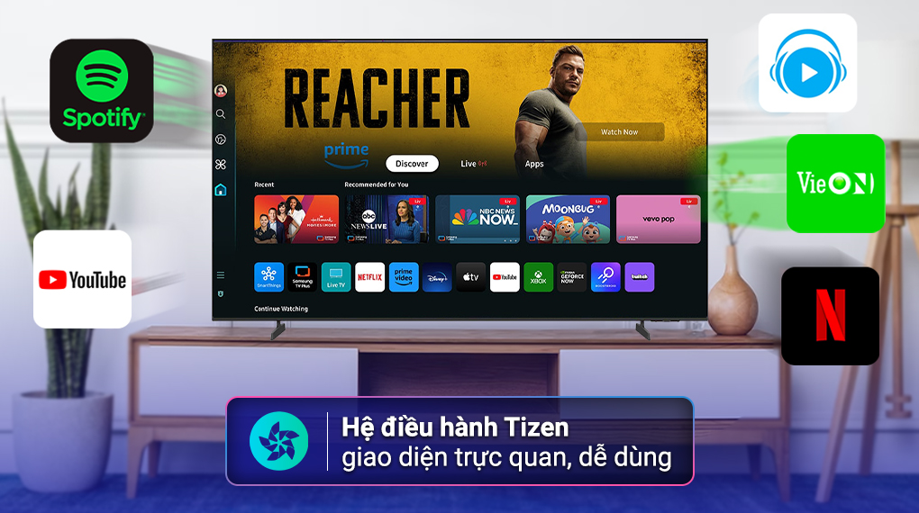 Smart Tivi Crystal UHD Samsung 4K 55 inch UA55U8550F