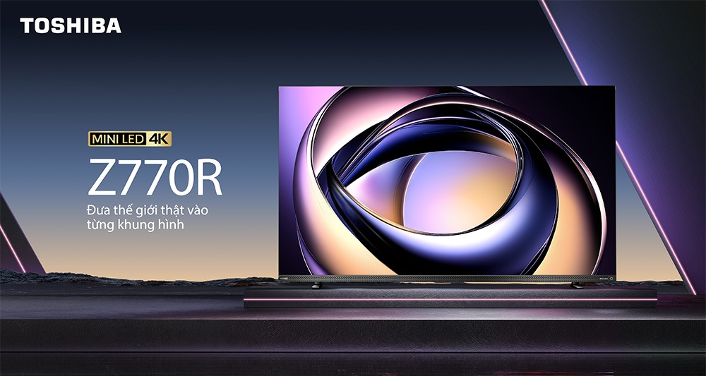 Smart Tivi Mini LED Toshiba AI 4K 85 Inch 85Z770RP