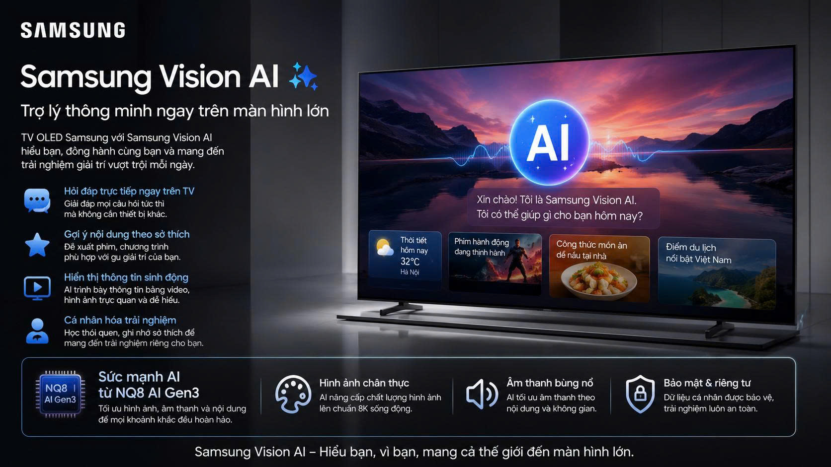 Smart Tivi OLED Samsung 4K 83 inch 83S95H