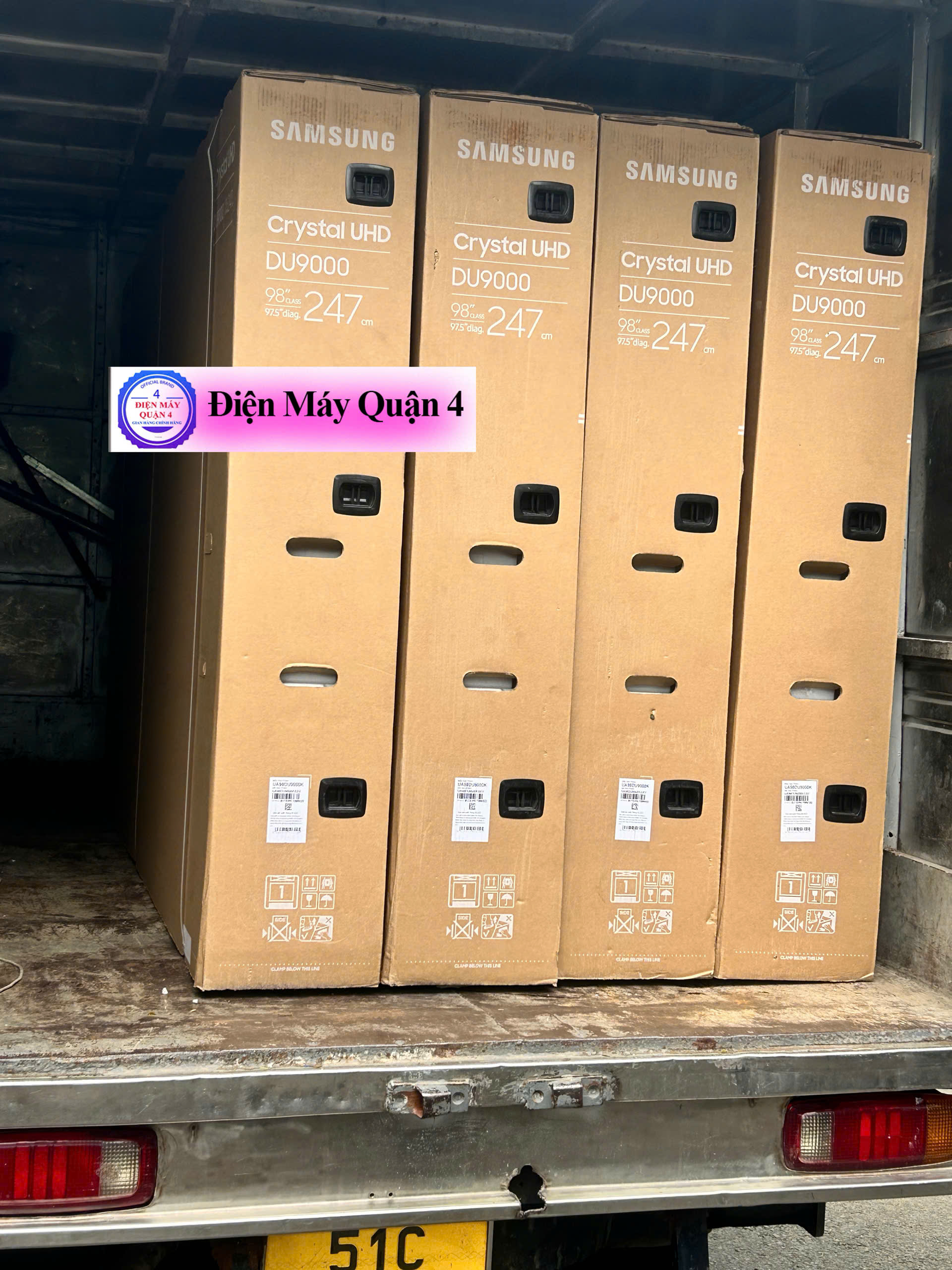 Smart Tivi Samsung 4K 98 inch UA98DU9000