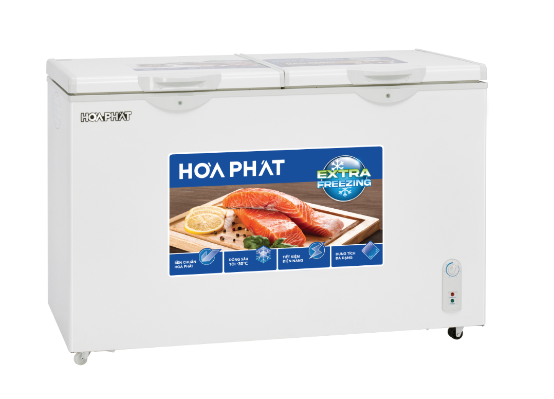 Tủ đông Hòa Phát 2 ngăn 2 cánh HPF BD6330 330L