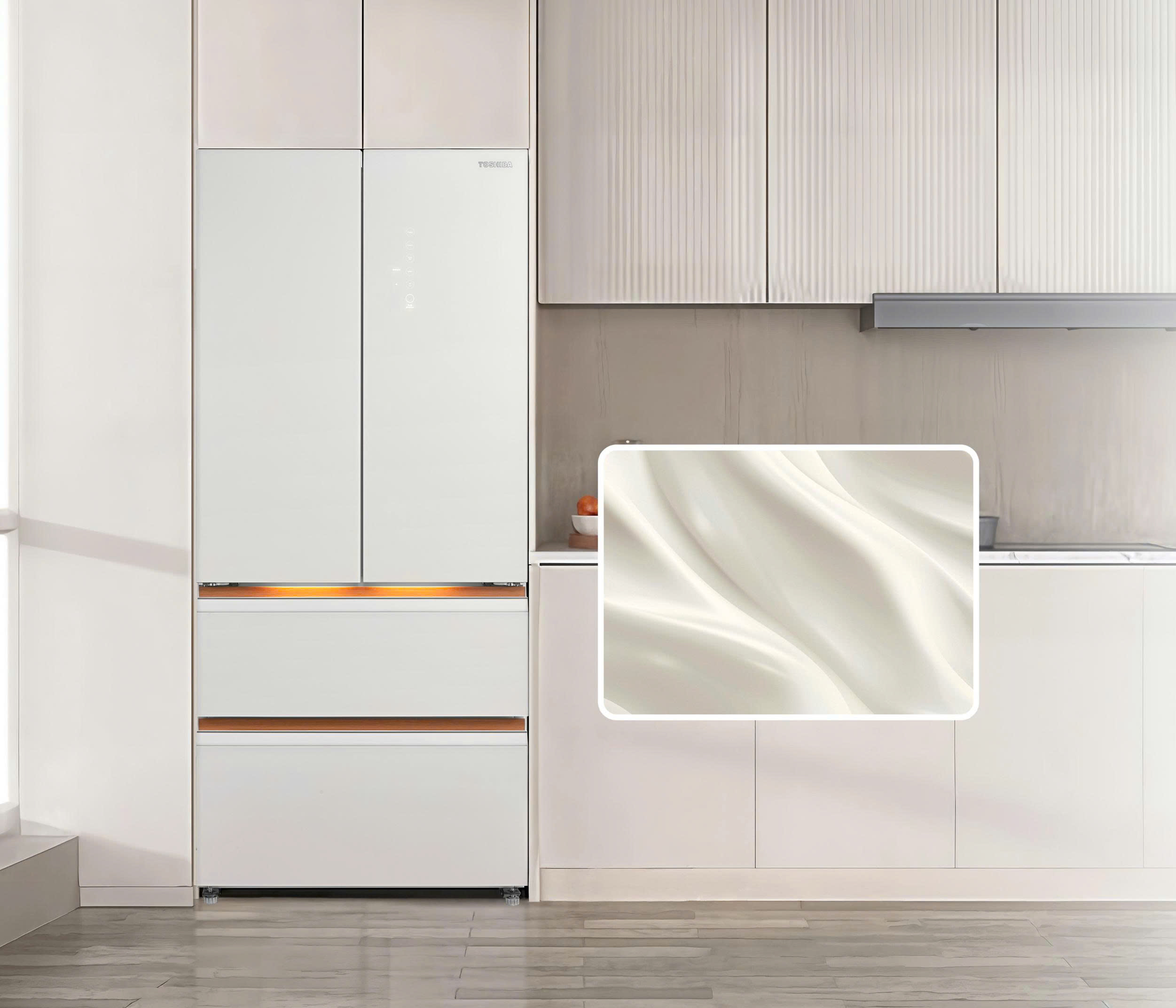 Tủ Lạnh Âm Tường Toshiba JAPANDi KUMO 521L GR-RF681WI-PGV(D4)