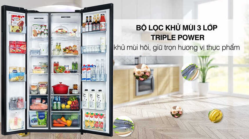 Tủ lạnh Hitachi Inverter 656 lít HRSN9713ESMGWVN