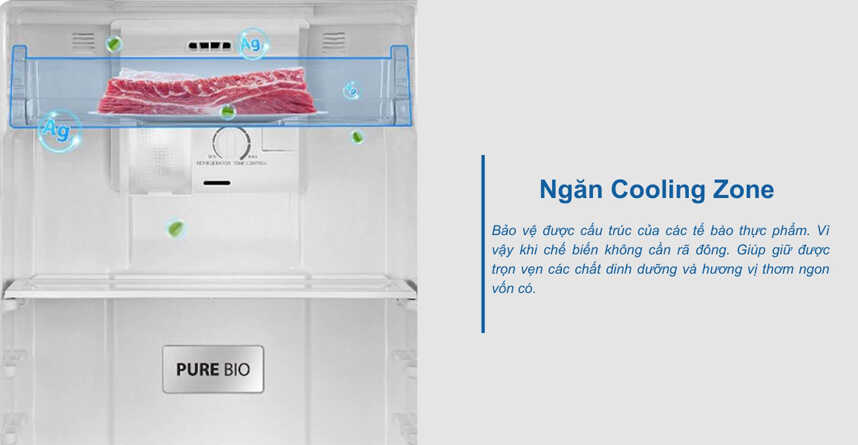 Tủ lạnh Toshiba Inverter 207 lít GR-RT268