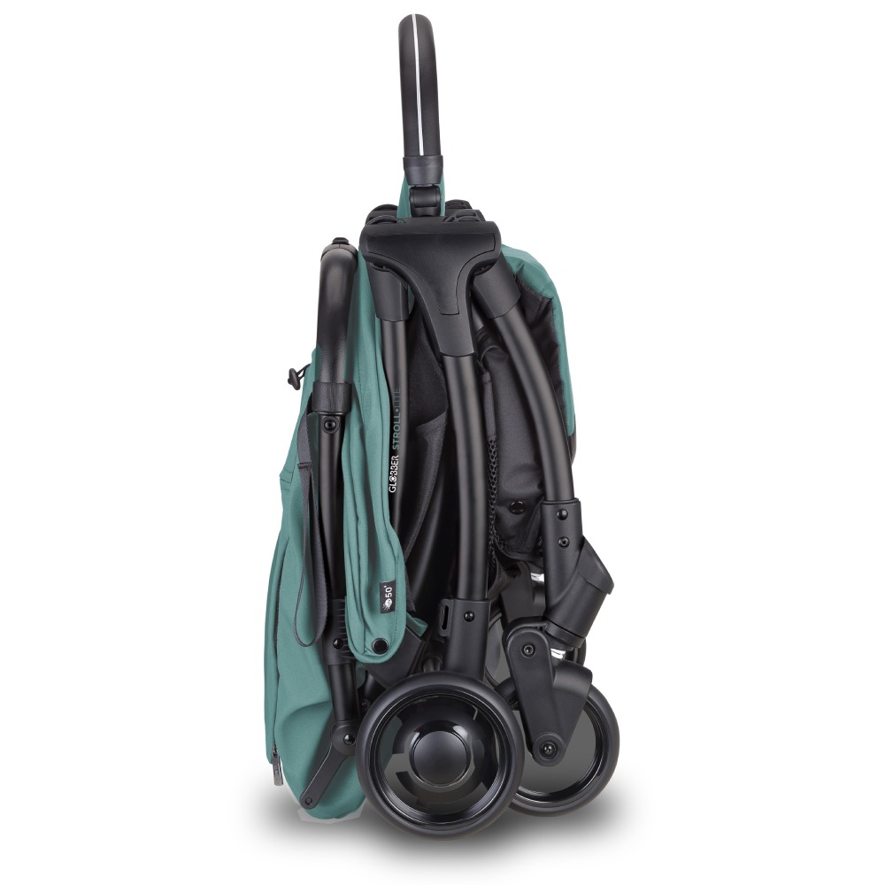 Xe đẩy gấp gọn Globber Stroll Lite, Lite Teal Grey