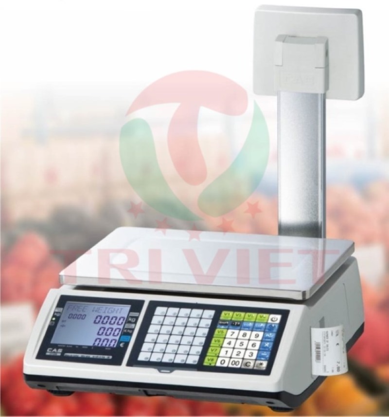 Cân điện tử có in hóa đơn được nhiều cửa hàng, siêu thị lựa chọn
