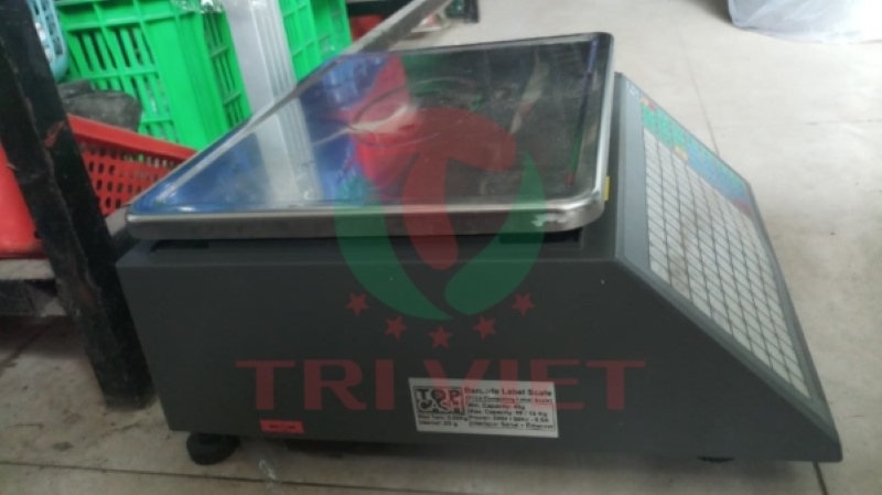 Máy cân tính tiền, in tem nhãn Topcash AL-16 Pro