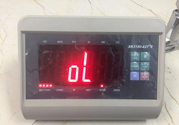 Màn hình hiện lỗi OL