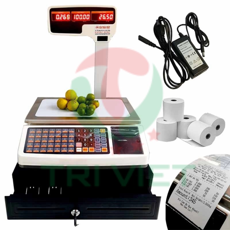 Cân điện tử in hóa đơn Jadever