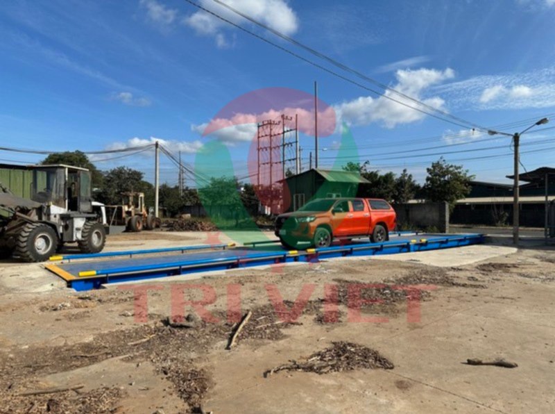 Khi thời tiết xảy ra bão lũ, mưa to kèm sấm sét cần ngắt nguồn điện khỏi trạm cân