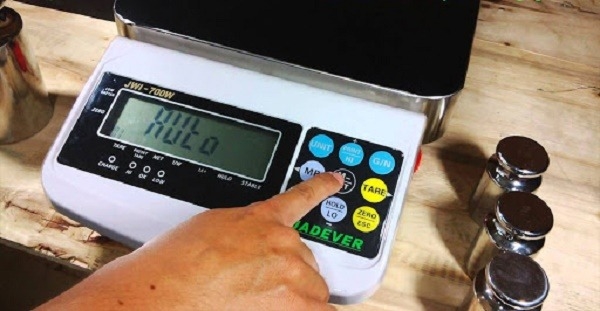 Cách chỉnh cân điện tử bị lỗi số