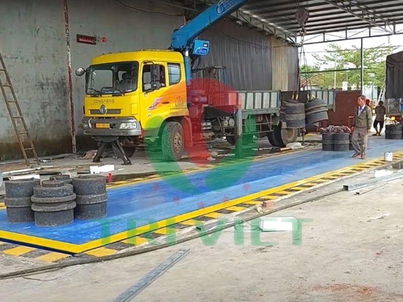Công ty TNHH Cân Điện Tử Trí Việt chuyên cung cấp và lắp đặt cân xe tải kiểu nổi và kiểu chìm