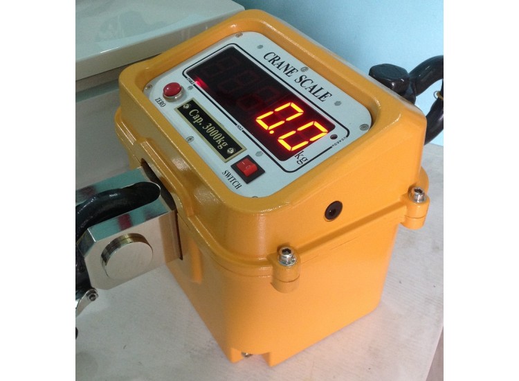 Cân điện tử 3 tấn dạng móc treo có tại Trí Việt