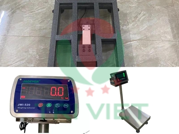 Cấu tạo của cân bàn điện tử gồm: khung vỏ - đầu cân - màn hình hiển thị