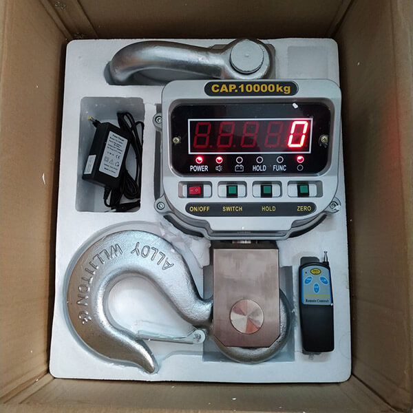 Những lưu ý khi mua cân treo điện tử 10 tấn