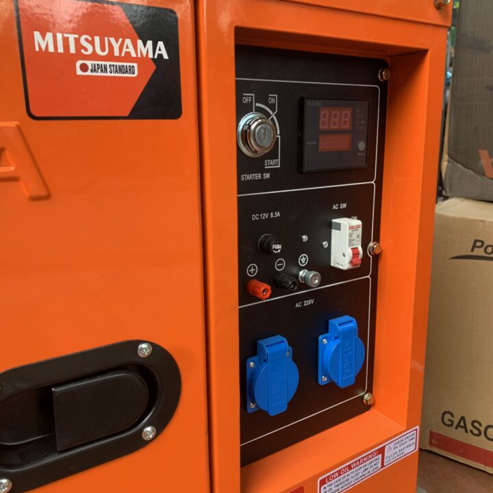 Máy phát điện chạy dầu Mitsuyama 7Kw TL-9000 4