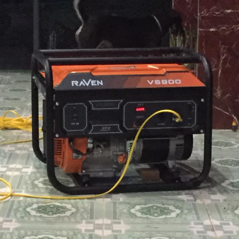 Máy Phát Điện Chạy Xăng Raven 5Kw V6900 4