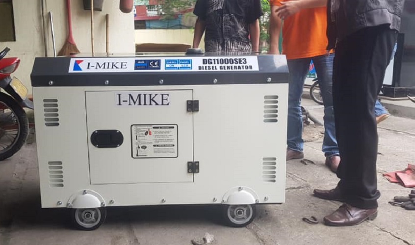 Máy Phát Điện Chạy Dầu I-MIKE 10KVA DG11000SE3 3 Pha 2