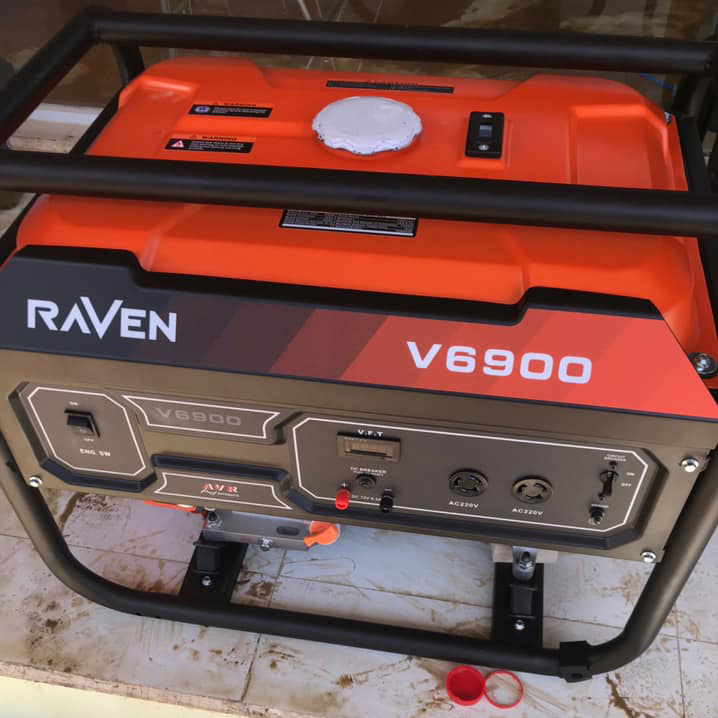 Máy Phát Điện Chạy Xăng Raven 5Kw V6900 2