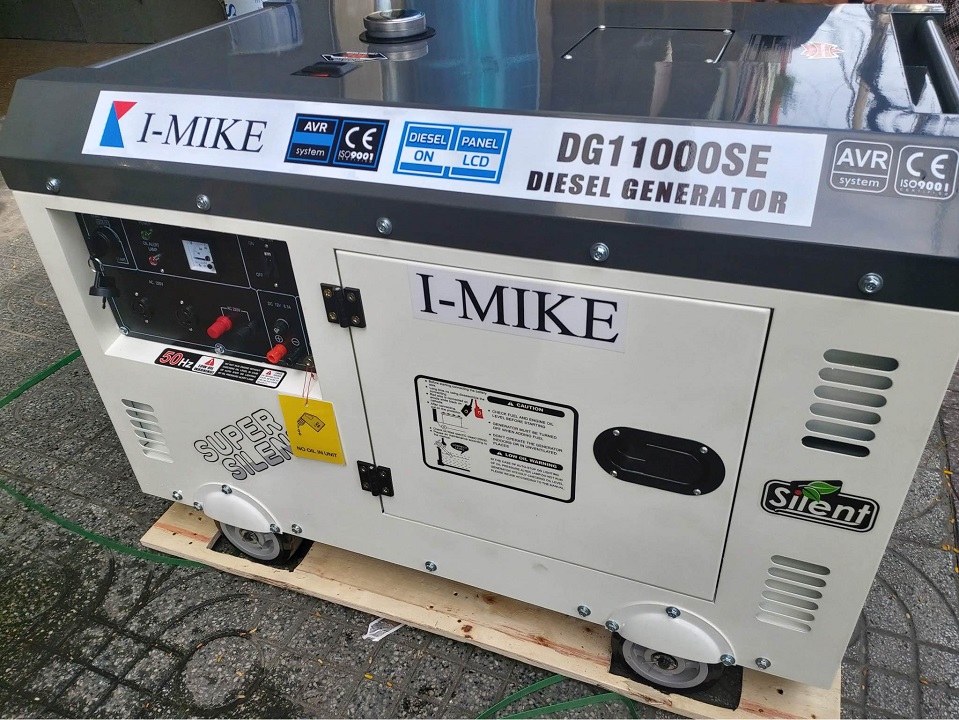 Máy Phát Điện Chạy Dầu I-MIKE 10KVA DG11000SE 8