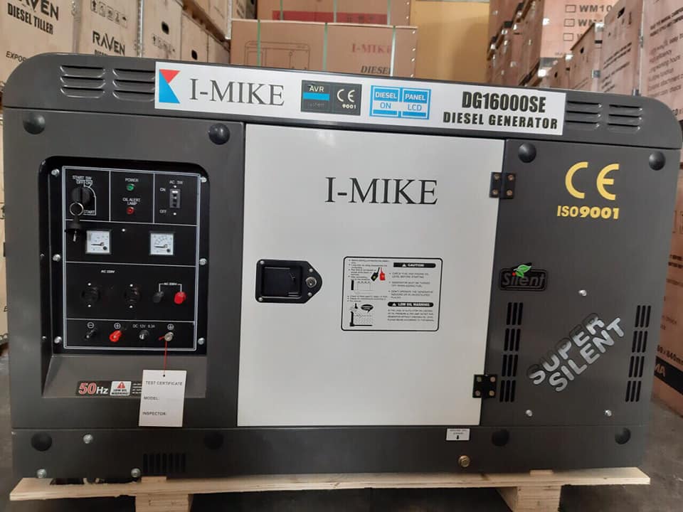 Máy Phát Điện Chạy Dầu I-Mike 12Kw DG16000SE3 3 Pha 2